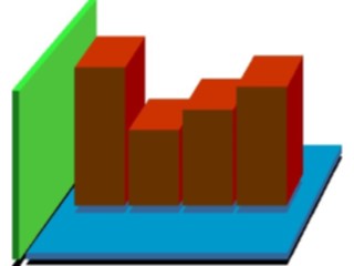 Sticker Custom Preview Image #066988 Graphs Charts Column Graphs Column3 D2