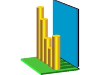 Sticker Custom Preview Image #066990 Graphs Charts Column Graphs Column3 D4