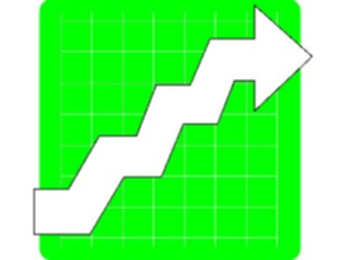 Sticker Custom Preview Image #067100 Graphs Charts Miscellaneous Arrow