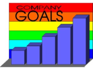 Sticker Custom Preview Image #067124 Graphs Charts Miscellaneous Company Goals