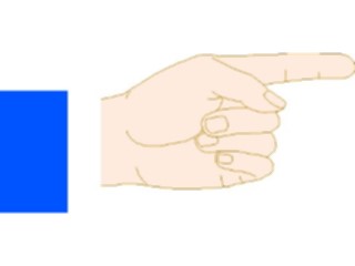 Sticker Custom Preview Image #067217 Hands Hands Alone Finger Pointing011