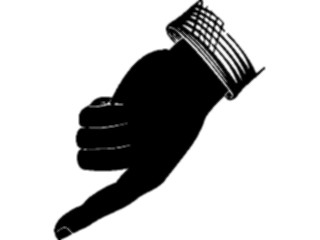 Sticker Custom Preview Image #067242 Hands Hands Alone Finger Pointing036