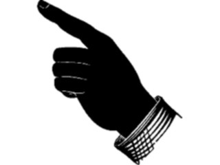 Sticker Custom Preview Image #067260 Hands Hands Alone Finger Pointing054