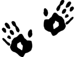 Sticker Custom Preview Image #067429 Hands Hands Alone Hand Prints