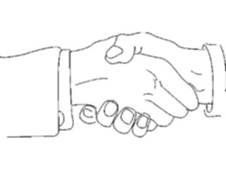 Sticker Custom Preview Image #067436 Hands Hands Alone Handshake1