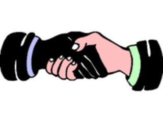 Sticker Custom Preview Image #067438 Hands Hands Alone Handshake3