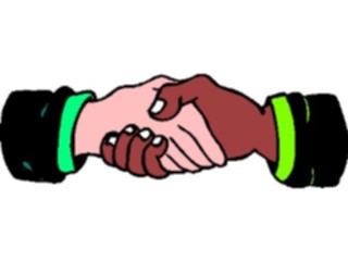 Sticker Custom Preview Image #067440 Hands Hands Alone Handshake5