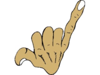 Sticker Custom Preview Image #067441 Hands Hands Alone Hang Loose1