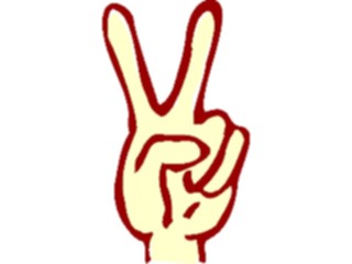 Sticker Custom Preview Image #067479 Hands Hands Alone Peace Symbol06