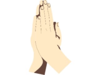 Sticker Custom Preview Image #067490 Hands Hands Alone Praying