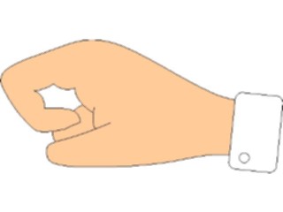 Sticker Custom Preview Image #067495 Hands Hands Alone Sign Language01