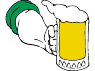 Sticker Custom Preview Image #067562 Hands Handswith Objects Beer Mug1