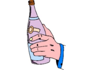 Sticker Custom Preview Image #067565 Hands Handswith Objects Bottle