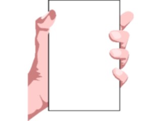 Sticker Custom Preview Image #067569 Hands Handswith Objects Brochure Frame2