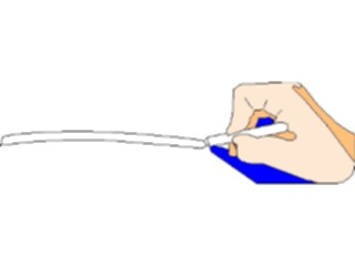 Sticker Custom Preview Image #067592 Hands Handswith Objects Chalk