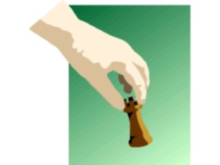 Sticker Custom Preview Image #067598 Hands Handswith Objects Chess Piece2