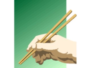 Sticker Custom Preview Image #067600 Hands Handswith Objects Chopsticks