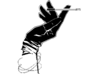 Sticker Custom Preview Image #067602 Hands Handswith Objects Cigarette1