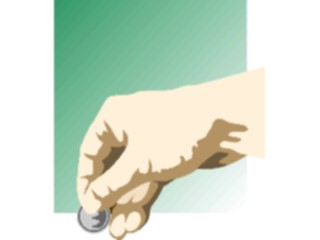 Sticker Custom Preview Image #067606 Hands Handswith Objects Coin1