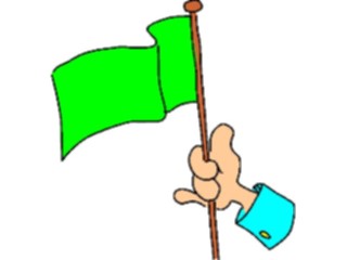 Sticker Custom Preview Image #067633 Hands Handswith Objects Flag3