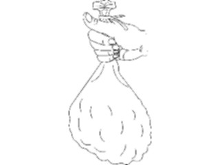 Sticker Custom Preview Image #067637 Hands Handswith Objects Full Sack1