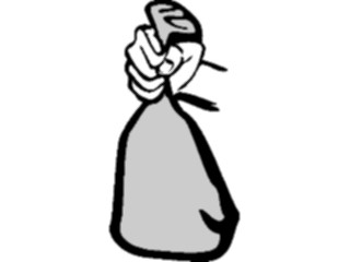 Sticker Custom Preview Image #067638 Hands Handswith Objects Full Sack2