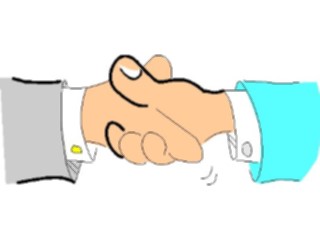 Sticker Custom Preview Image #067660 Hands Handswith Objects Handshake01