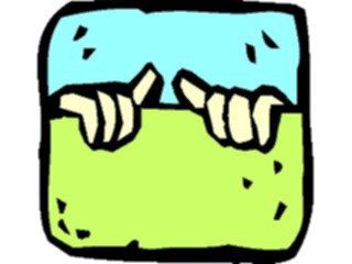 Sticker Custom Preview Image #067688 Hands Handswith Objects Hanging On