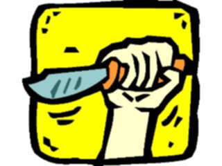 Sticker Custom Preview Image #067704 Hands Handswith Objects Knife3