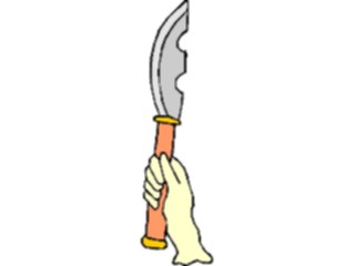 Sticker Custom Preview Image #067706 Hands Handswith Objects Knife5