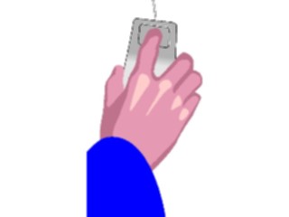 Sticker Custom Preview Image #067738 Hands Handswith Objects Mouse6