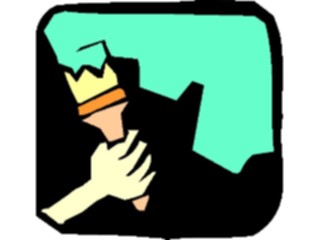 Sticker Custom Preview Image #067748 Hands Handswith Objects Paintbrush3