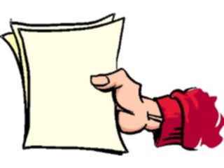 Sticker Custom Preview Image #067754 Hands Handswith Objects Paper02