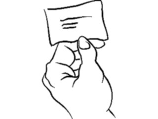 Sticker Custom Preview Image #067755 Hands Handswith Objects Paper03