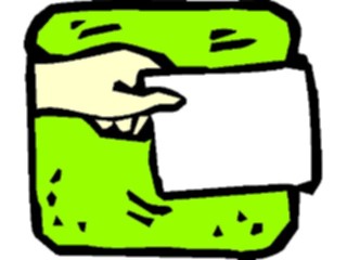 Sticker Custom Preview Image #067758 Hands Handswith Objects Paper06