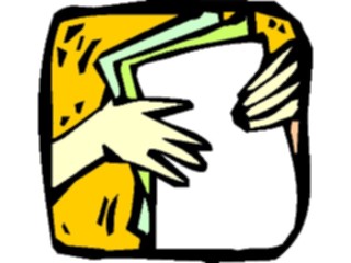 Sticker Custom Preview Image #067760 Hands Handswith Objects Paper08