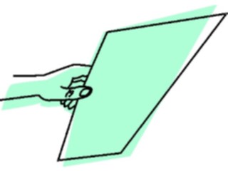 Sticker Custom Preview Image #067763 Hands Handswith Objects Paper11