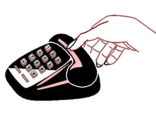 Sticker Custom Preview Image #067886 Hands Handswith Objects Telephone2