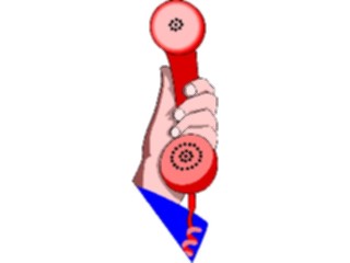 Sticker Custom Preview Image #067890 Hands Handswith Objects Telephone Receiver4