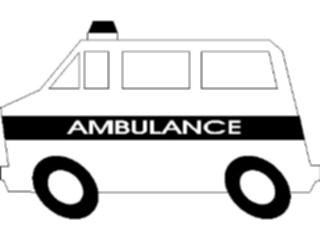 Sticker Custom Preview Image #067924 Health Medical Cartoons Ambulance02