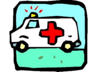 Sticker Custom Preview Image #067927 Health Medical Cartoons Ambulance05