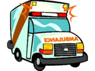 Sticker Custom Preview Image #067929 Health Medical Cartoons Ambulance07