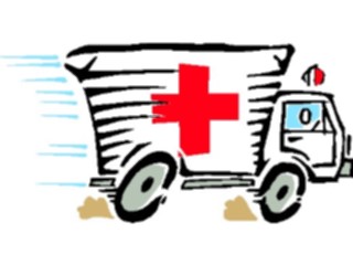 Sticker Custom Preview Image #067930 Health Medical Cartoons Ambulance08