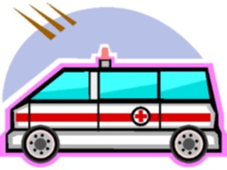 Sticker Custom Preview Image #067931 Health Medical Cartoons Ambulance09