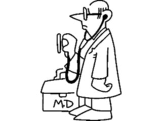 Sticker Custom Preview Image #068059 Health Medical Cartoons Doctor02