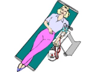Sticker Custom Preview Image #068123 Health Medical Cartoons Donating Blood2