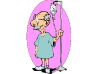 Sticker Custom Preview Image #068237 Health Medical Cartoons Manwith I V1