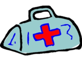 Sticker Custom Preview Image #068243 Health Medical Cartoons Medical Bag2