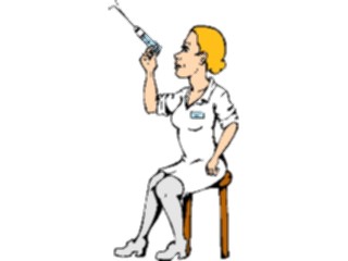 Sticker Custom Preview Image #068303 Health Medical Cartoons Nurse06