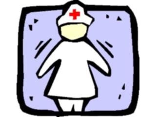 Sticker Custom Preview Image #068304 Health Medical Cartoons Nurse07